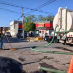 Ayuntamiento de Soledad realiza desazolve en diversas colonias