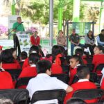 Ayuntamiento de Soledad construye techado en primaria de Pavón