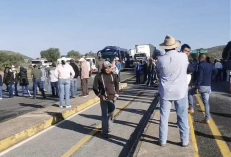 Bloqueo en la Zacatecas