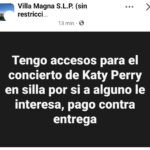 Venta de boletos